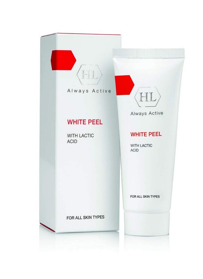 HL ALWAYS ACTIVE White Peel With Lactic Acid. Lactolan Gentle Peeling Removes Dead Skin Cells For Fresh Youthful Look. Adds Moisture To Dried Damaged Skin  - Image 1