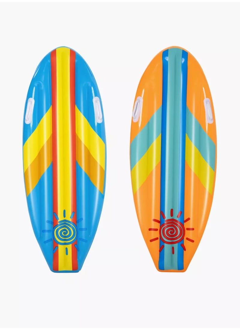 Bestway Bestway Inflatable Kids Surfboard – Star Design | Swim & Balance Float 114×46 cm  - Image 2