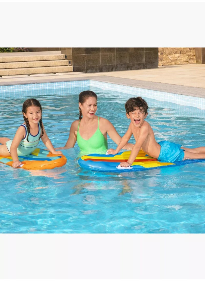Bestway Bestway Inflatable Kids Surfboard – Star Design | Swim & Balance Float 114×46 cm  - Image 3