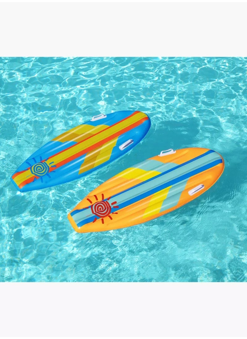 Bestway Bestway Inflatable Kids Surfboard – Star Design | Swim & Balance Float 114×46 cm  - Image 1