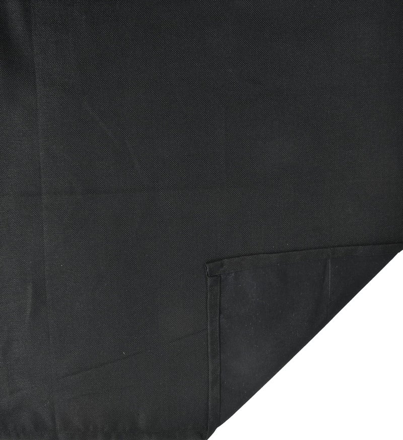 FRESH FROM LOOM Unstiched Jute Plain Solid Fabric for Sofa, Cushion, Table Cloth, Curtain (79 X 55 Inch/200 X 140 Cm - 2 Meter | Black). - Image 4