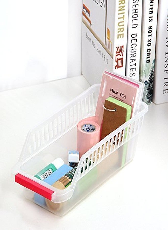 OnMall Refrigerator Food Storage Organizer Box Rack (4 PCs Set), Assorted Color 26L x 10B x 8H cm 2 PC - Image 5