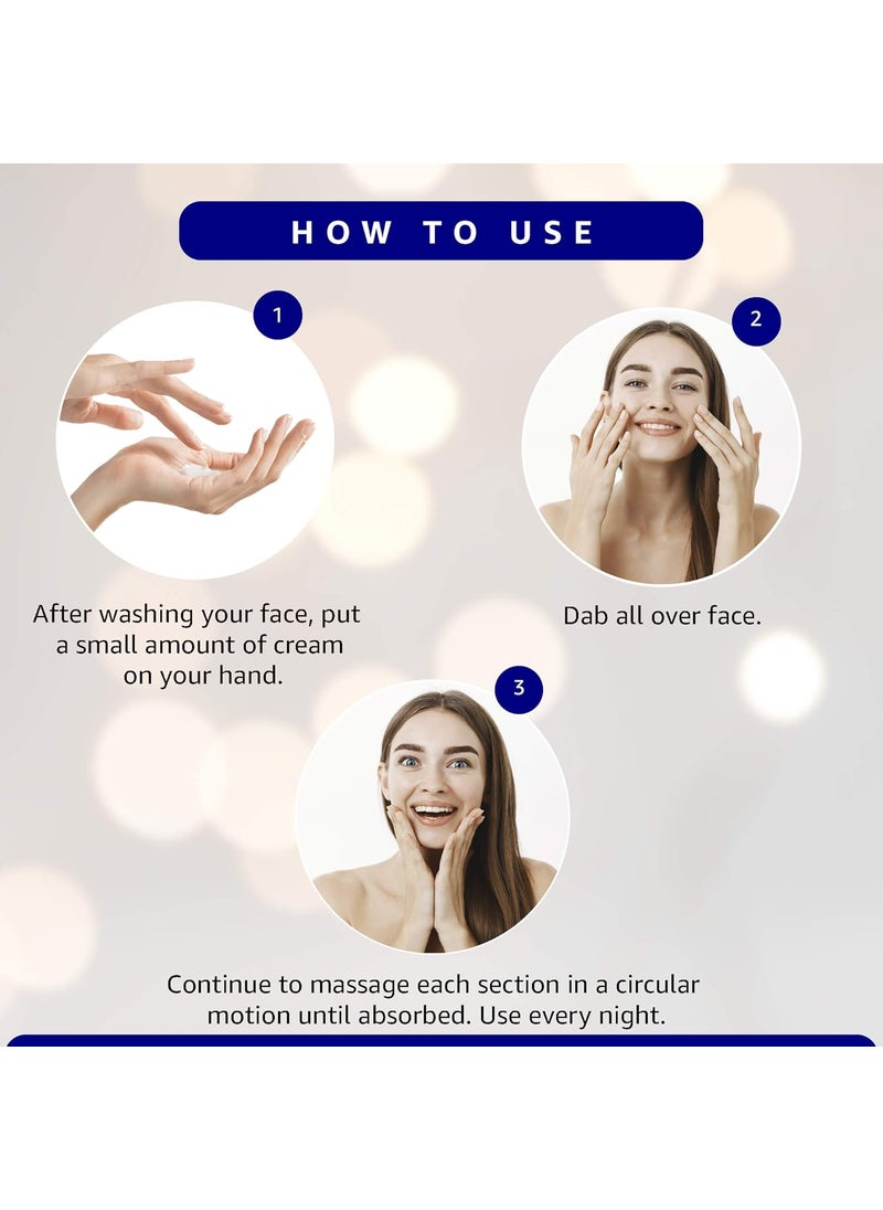 W2 W2 Why wait Mulberry Glowing Night Cream Protects skin from Premature Signs Of Ageing  Evens Out Skin Tone With Natural Mulberry Extract  also Improves Skin Elasticity  Brings out a Radiant Glow  50gm  - Image 3