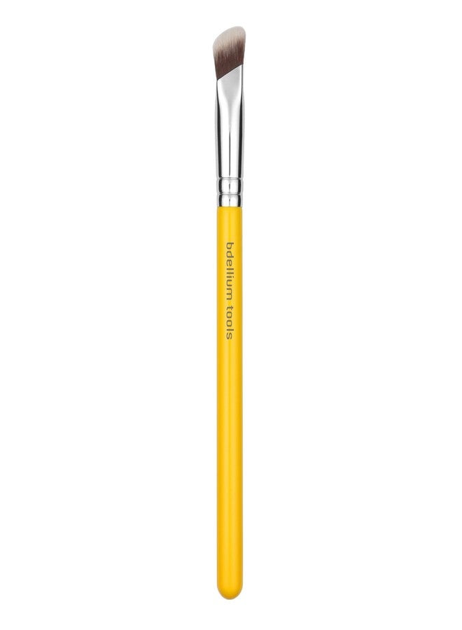 Bdellium Tools Professional Makeup Brush - Studio Series 935 Soft Square Concealer - With All-Vegan Synthetic Fibers, For Flawless, Precise Coverage and Radiant, Natural Finish (Yellow, 1pc) - Image 1