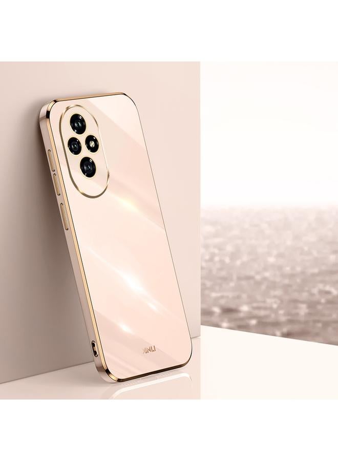 The Bros Case For Honor 200 Straight 6D Plating Gold Edge TPU Phone Case