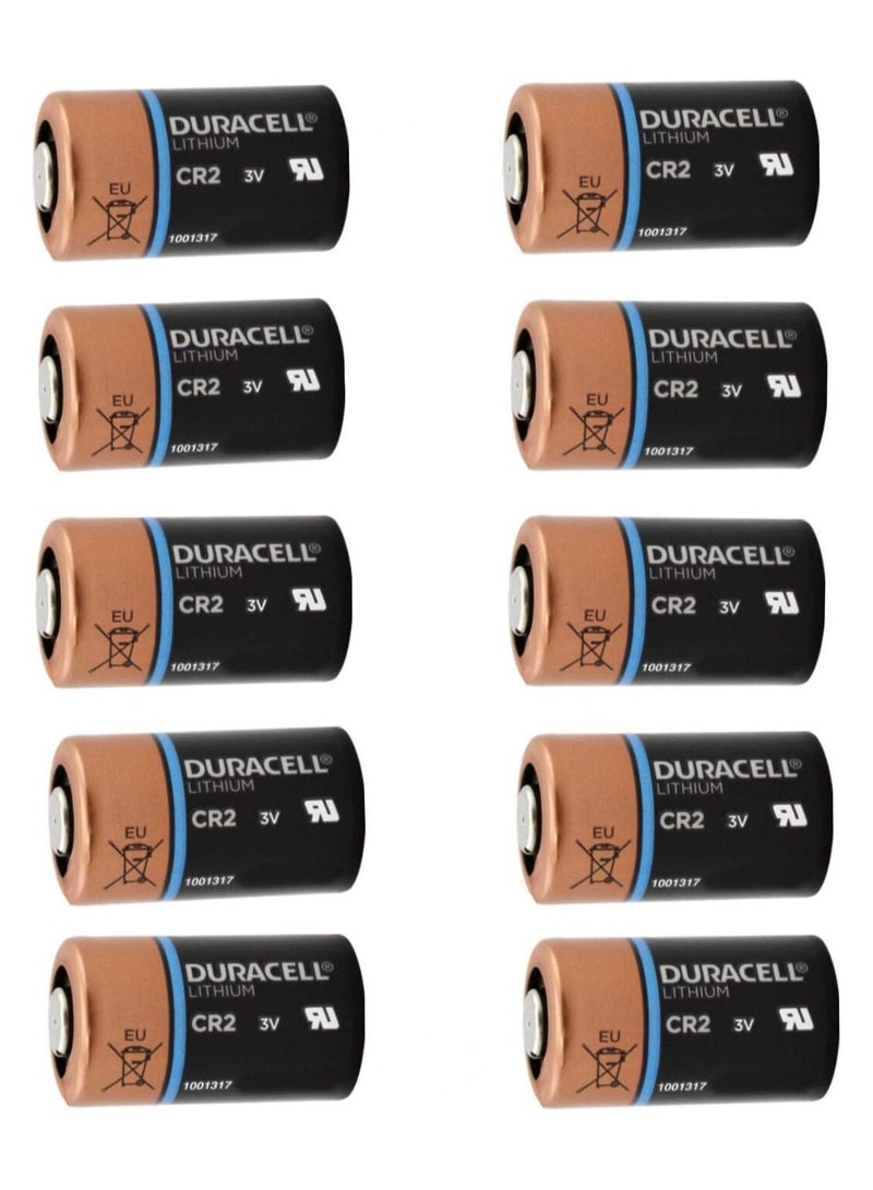 Duracell 10-Pieces Duracell CR2 Lithium 3V Batteries