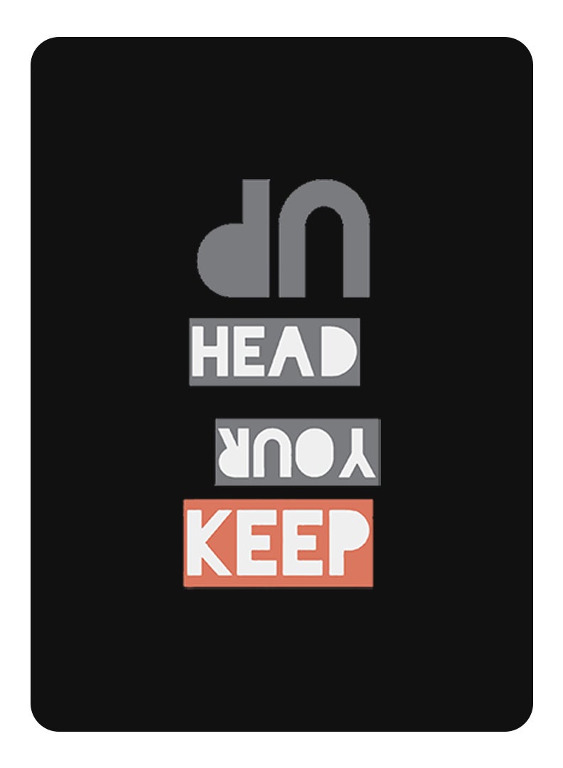 Theodor Protective Flip Case For Samsung Galaxy Tab S9 With Trifold Stand Auto Wake Sleep Shockproof Cover Keep your head up copy - Image 1