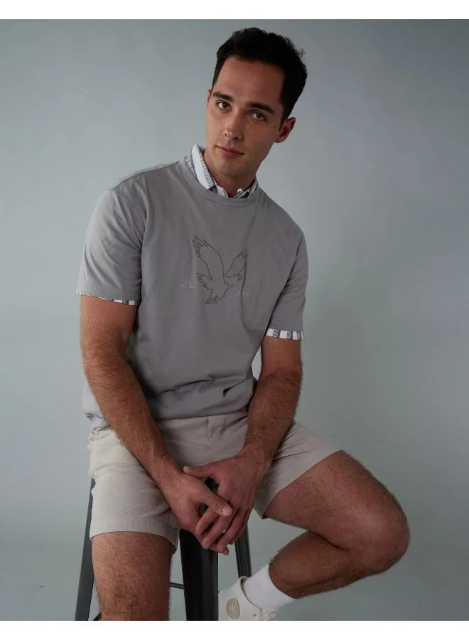امريكان ايجل AE Logo Graphic T-Shirt
