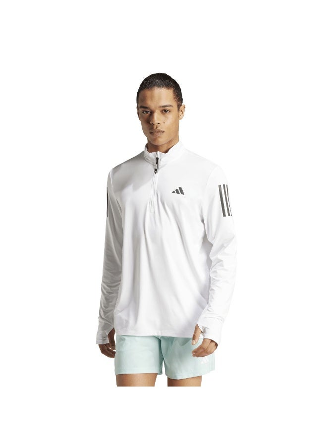 Adidas Otr B Hz White Running Track Tops For Men XS - Image 2