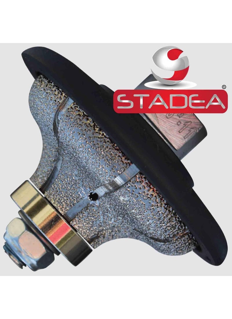 STADEA Stadea Diamond Profile Wheel Ogee 1 F25 for Granite Marble Concrete Shaping Wet Stone Polisher Hand Grinder  - Image 2