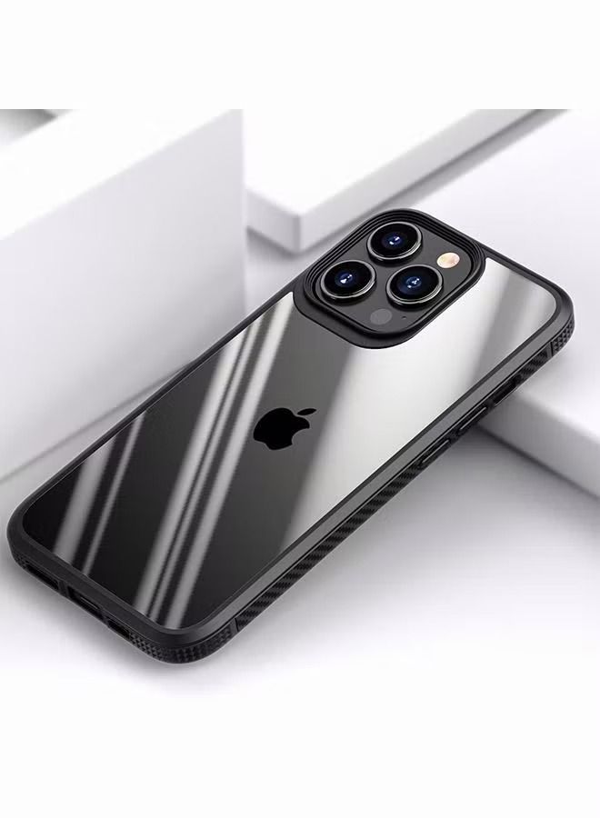 IAF Clear Case for iPhone 14 Pro/14 Pro Max Military-Grade Drop Protection Anti-Yellowing Slim Phone Case Hard Back TPU Bumper Shockproof Anti-Scratch Cover - Image 3