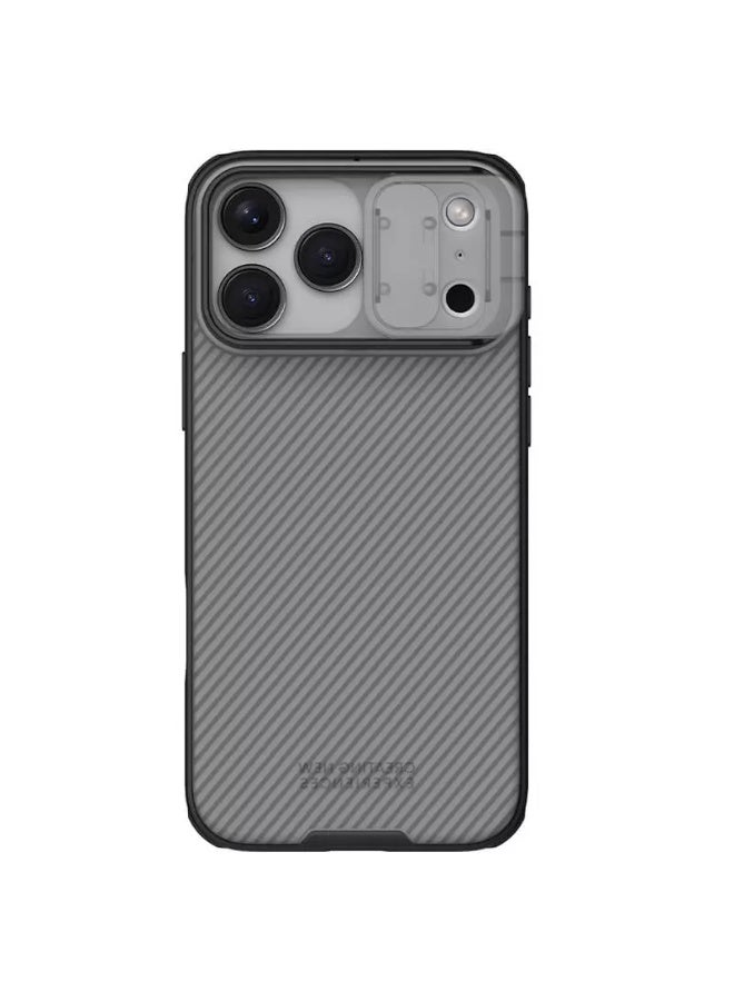 Nillkin CamShield Pro Magnetic cover case Clear version for Apple iPhone 17 Pro Max 6.9 (2025) - Black - Image 1