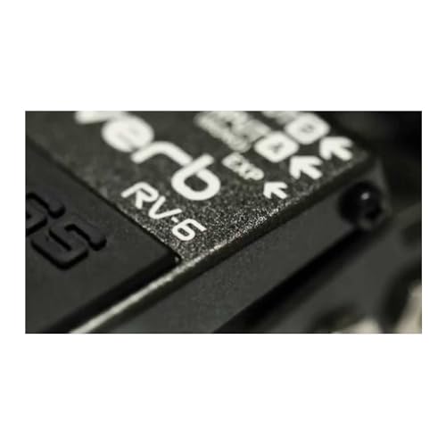 BOSS RV-6 Digital Reverb Effects Pedal, Black - Image 5
