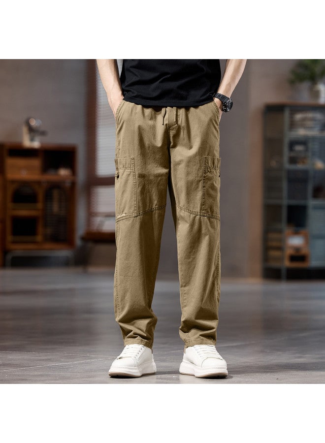 Tucano fashionable Drawstring Elastic Waist Casual Cargo Pants - Stylish And Sharp Men's Casual Trousers - Image 3