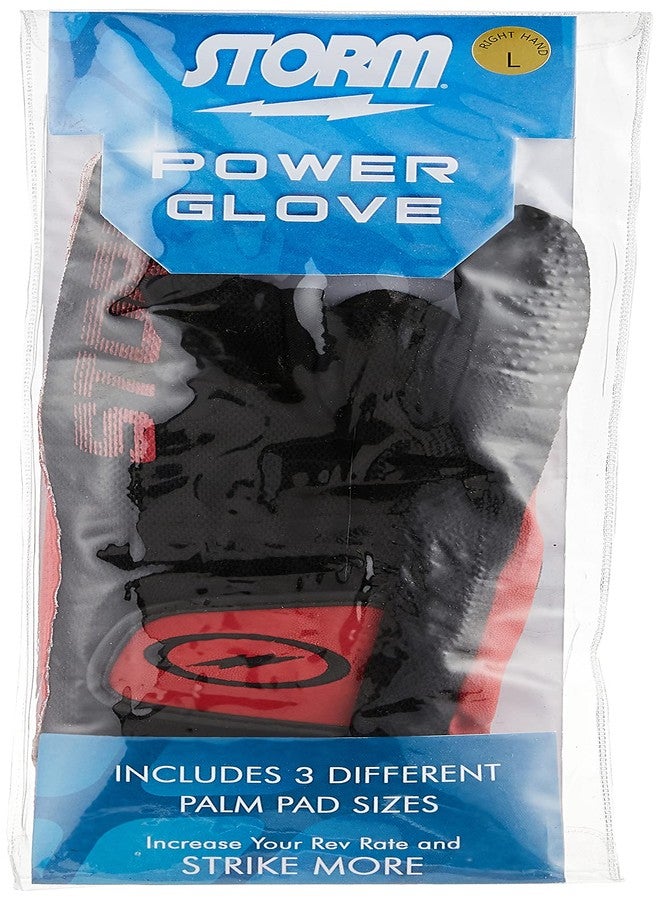Storm MICHELIN Storm STPG LR Bowling Glove, Black/Red,,Large - Image 4