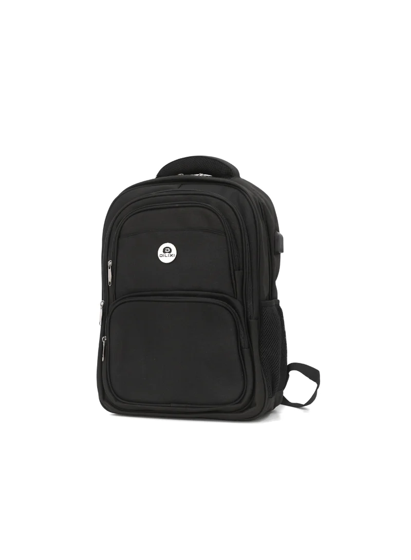 ديليكسي DILIXI Travel & Laptop Backpack – Water-Resistant Business College Backpack with USB Charging Port for Men & Women – Black