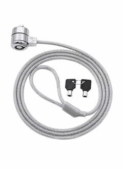 Laptop Lock, 1.2M Universal Laptop Notebook Combination Lock Security Cable, Office Dormitory Meeting Study Room Security Lock, for Most Notebooks, Desktops, Projectors LCD Key Lock with 2 Keys