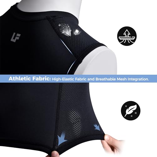 Legendfit Youth Baseball Chest Protector Padded Compression Shirt Support Softball Football Heart Sternum Guard - Image 4