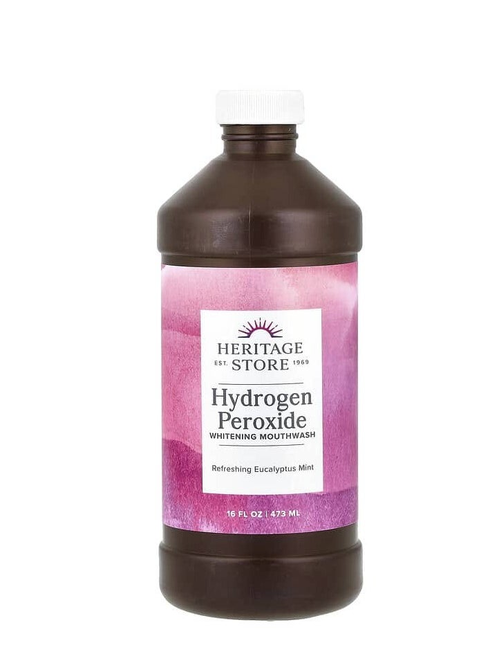 Hydrogen Peroxide Mouthwash Refreshing Wintermint 16 fl oz (473 ml) - pzsku/Z95D164915A1054E473C9Z/45/_/1738939326/f5a3aa65-138e-47df-96e8-41cda466834c