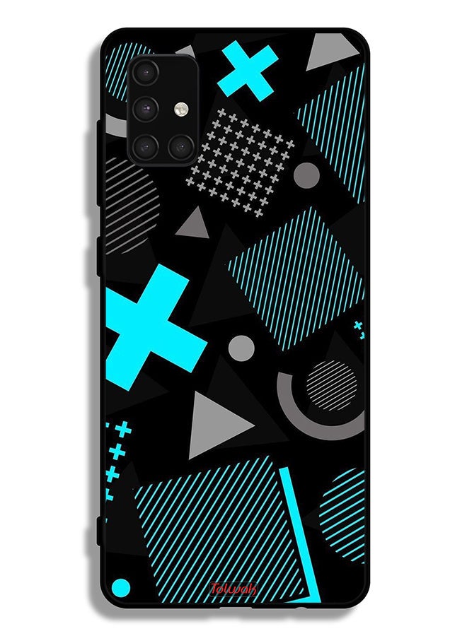 Tolwak Samsung Galaxy A71 4G Protective Case Cover Squid Game Icons - Image 1