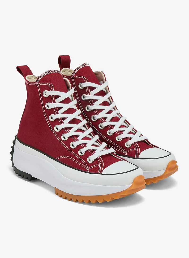 Converse Pink Run Star Hike Platform Unisex Shoes for Women | Best Price UAE