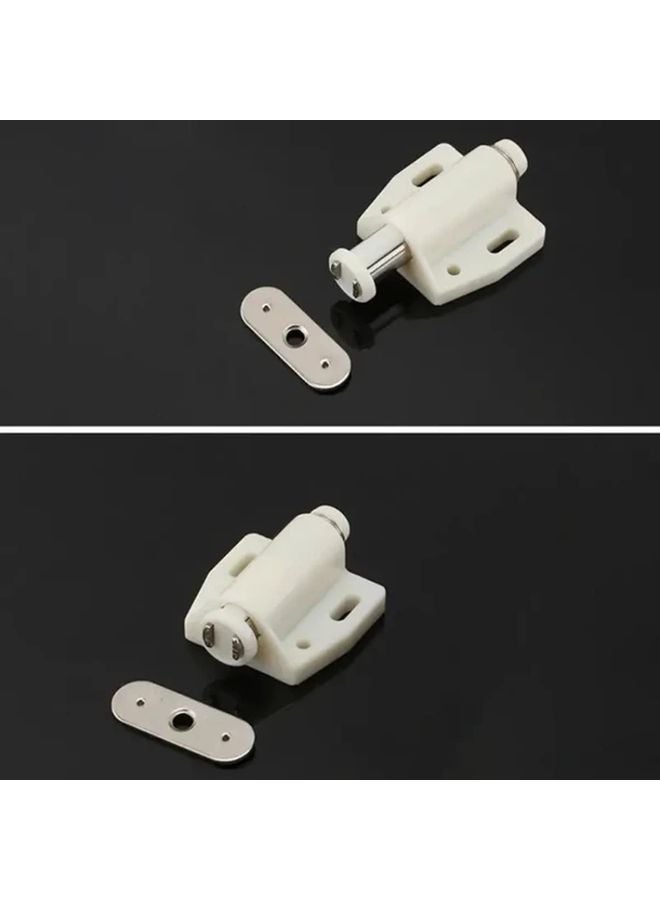 2pcs Black Magnetic Cabinet Door Push Latch Touch Release Catch For Drawers - Image 4