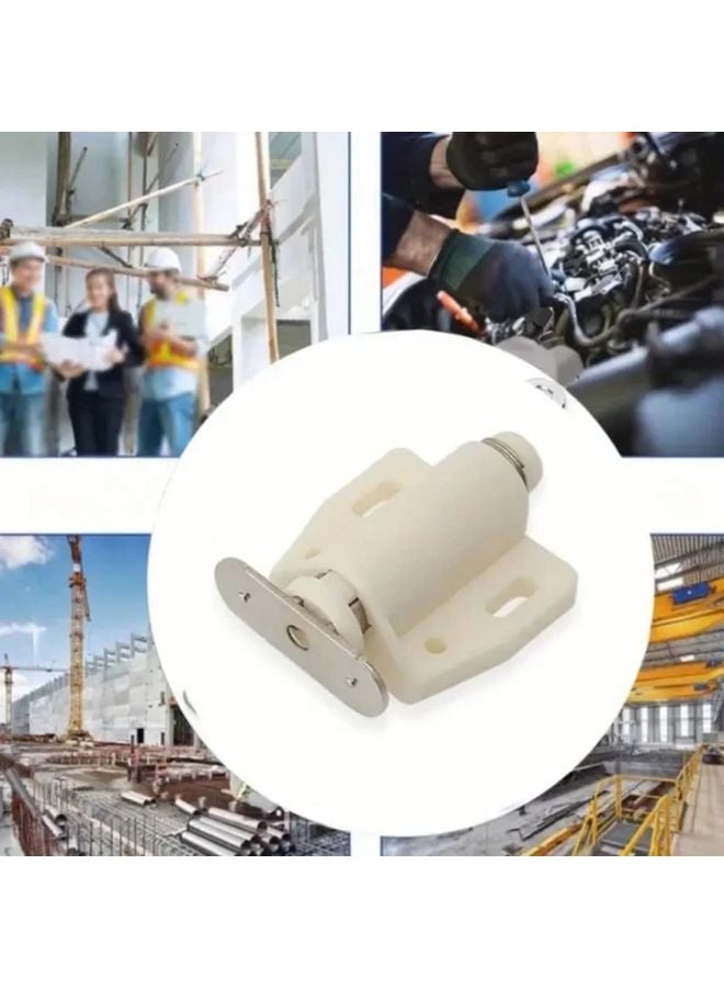 2pcs Black Magnetic Cabinet Door Push Latch Touch Release Catch For Drawers - Image 2