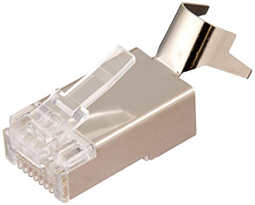 Platinum Tools 106190 RJ45 Cat6A 10 Gig Shielded Connector with Liner 100Pack - Image 3