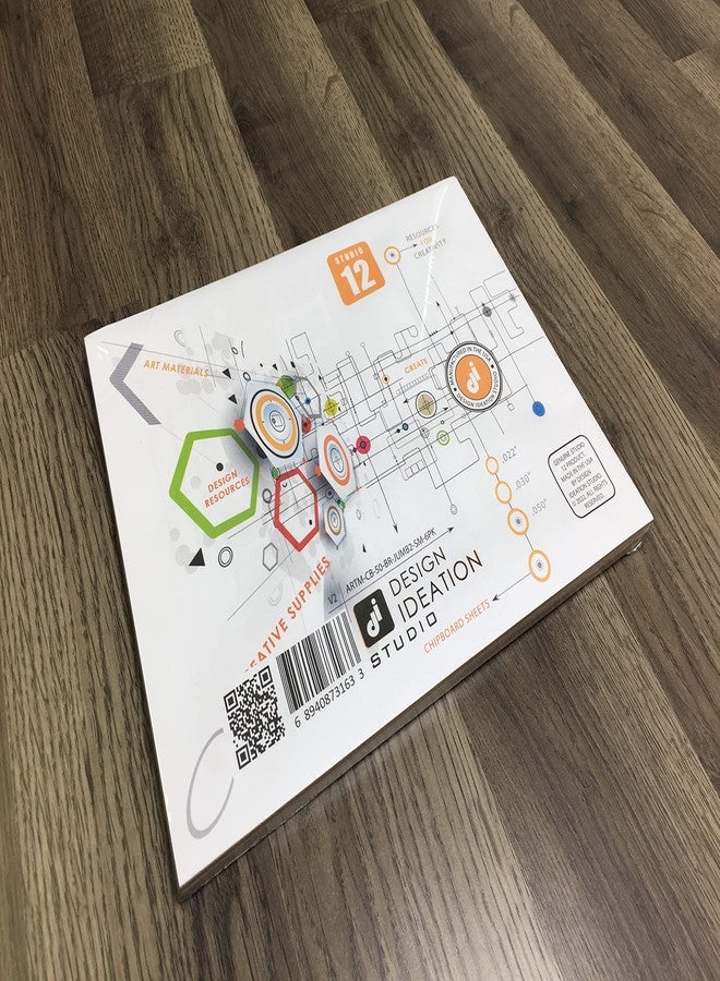 Design Ideation Heavy Weight Crafting Chipboard Sheets. Studio 12 Brand. (8.5" x 11") .050” Thickness. (25 Sheets) - Image 3