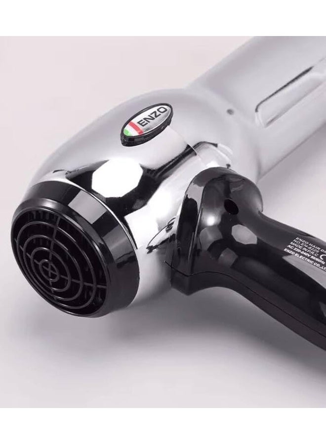 إنزو مجفف شعر احترافي 1845واط اداة تصفيف الشعر المنزلية عالية القوة EN-8225 - Image 3