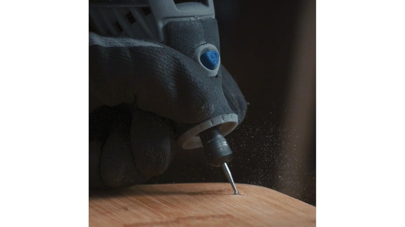 Dremel 107 Rotary Tool Accessory Engraving Bit- Perfect for Wood, Plastic, Linoleum, and Soft Metal Cutter, 1/8" Shank - Image 2