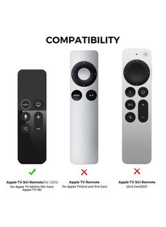 Protective Case For Apple Tv Siri Remote [1St Gen] With Airtag Holder Anti Slip Silicone Cover Compatible With 2016 Apple Tv Hd And 2017 Apple Tv 4K [1St Generation] (Black) - pzsku/Z95D1F29BE2BB446D87FAZ/45/_/1706152762/42540bb4-ff48-4855-9431-dd183813c116