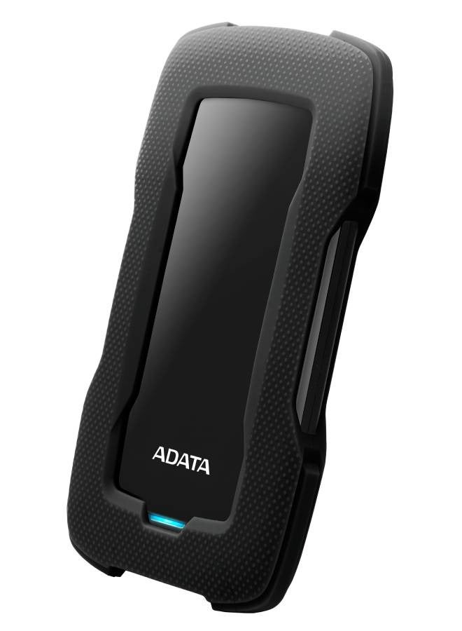 أداتا ADATA HD330 سعة 1 تيرابايت، USB 3.0، محرك أقراص صلبة خارجي عالي السرعة مقاوم للصدمات، محرك أقراص صلبة محمول فائق النحافة ومقاوم للماء، (1 تيرابايت) - Image 2