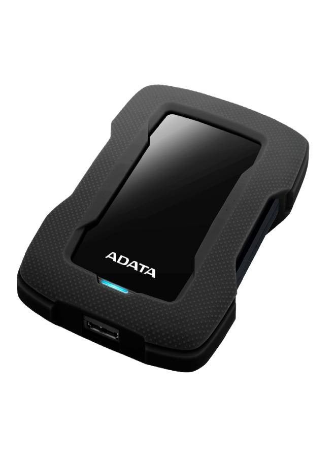 أداتا ADATA HD330 سعة 1 تيرابايت، USB 3.0، محرك أقراص صلبة خارجي عالي السرعة مقاوم للصدمات، محرك أقراص صلبة محمول فائق النحافة ومقاوم للماء، (1 تيرابايت) - Image 4