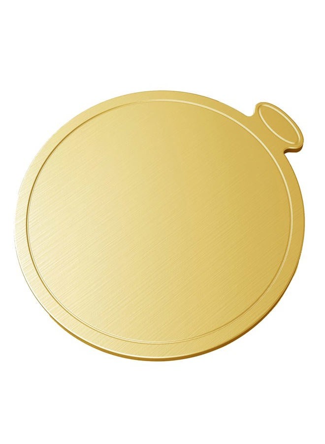 Hulless 100 Pcs Gold Cake Boards Mini Round Cake Cardboard 3 Inch for Mousse Cupcake, Cake Dessert, Cake Decorating, 8cm - Image 3