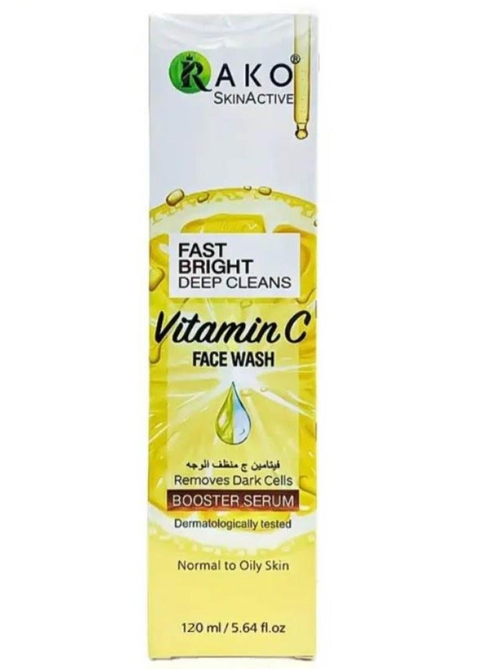 RAKO Vitamin C Face Wash Normal To Oily Skin 120 ml