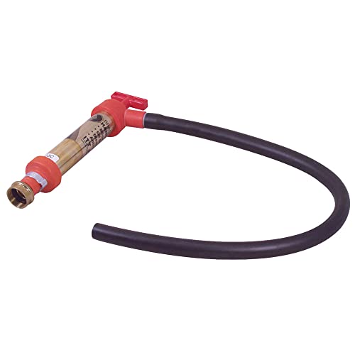 Jabsco 34060-0130 Marine Engine Oil Drain Hand Pump (10.25" Long, 1.25" Diameter),Brass - Image 1