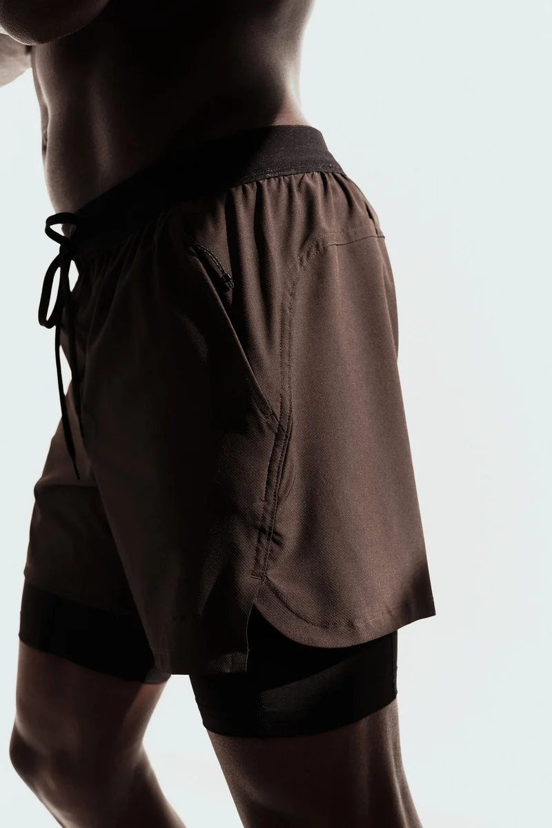 H&M  Double-layered sports shorts with DryMove™ for Men | Best Price UAE