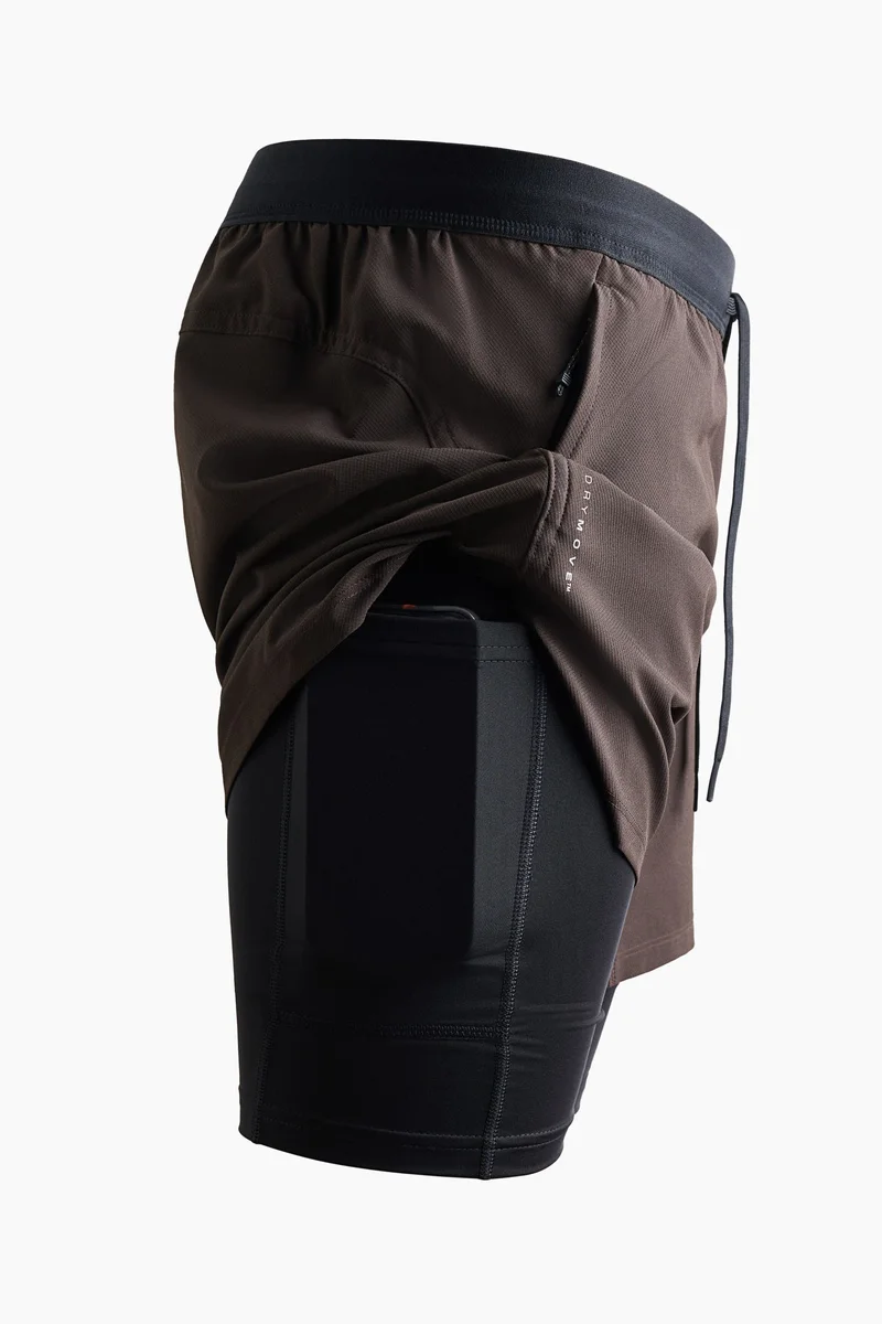 H&M  Double-layered sports shorts with DryMove™ for Men | Best Price UAE