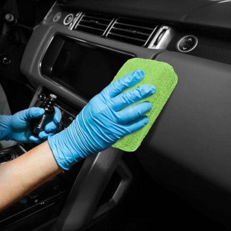 Microfiber Applicator Pads, Scratch-Free Car Wash Sponge for Cleaning, Premium Wax Foam Applicator Pads for Car Detailing, 5"x3", 8 Pack - Image 3