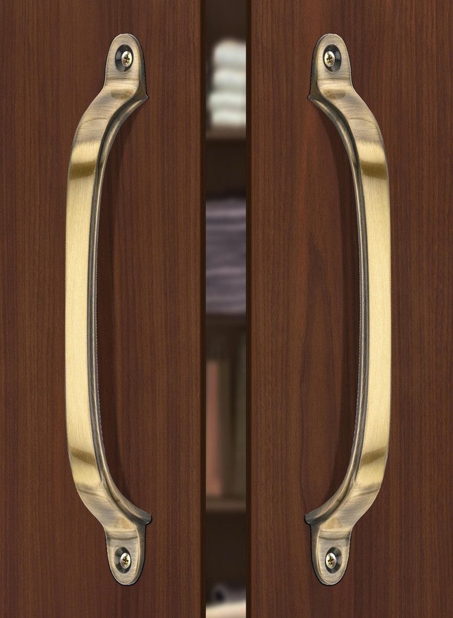 Xpert Brass Ember Cupboard Handle (Pack of 2) Made of Brass Drawer Handles 4 inches Handle for Wardrobe (BC-138) Antique Finish - Image 1