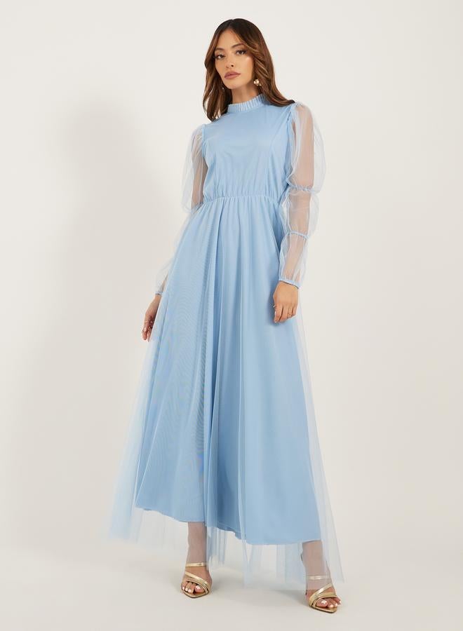 Styli Tulle Overlay Dress  - Image 1
