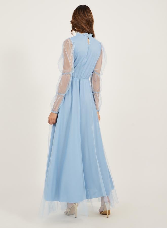 Styli Tulle Overlay Dress  - Image 5