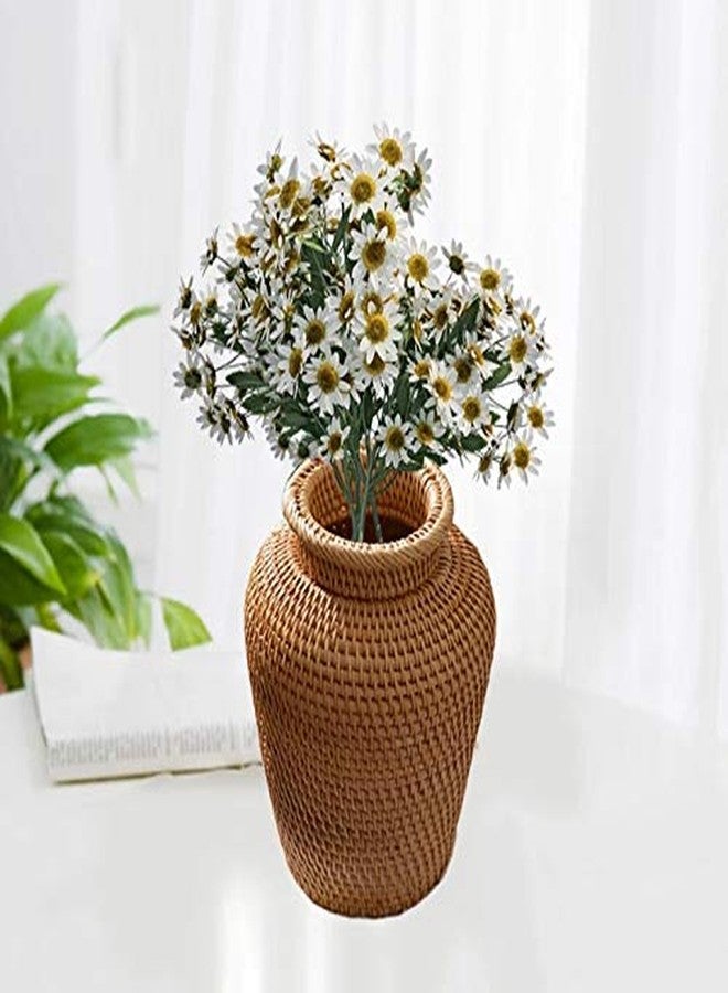 KODENG Autumn Rattan Woven Vase Art Vase Fashion Tabletop Decoration Plants Flower Pot Faddish Home Gardening Supplies Flower - Image 3