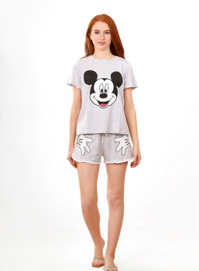 Selina Wear Women's Pajama Set  Sleeveless Top and Shorts  - Image 5