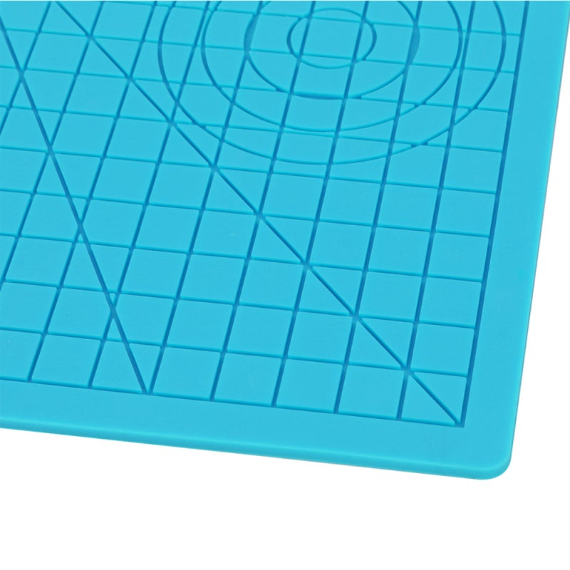 3D Printing Mat: Vibrant Blue 17x17x0.3cm - Versatile Type Options A B C D Silicone Finger Caps for 3D Printing Enthusiasts - Image 4