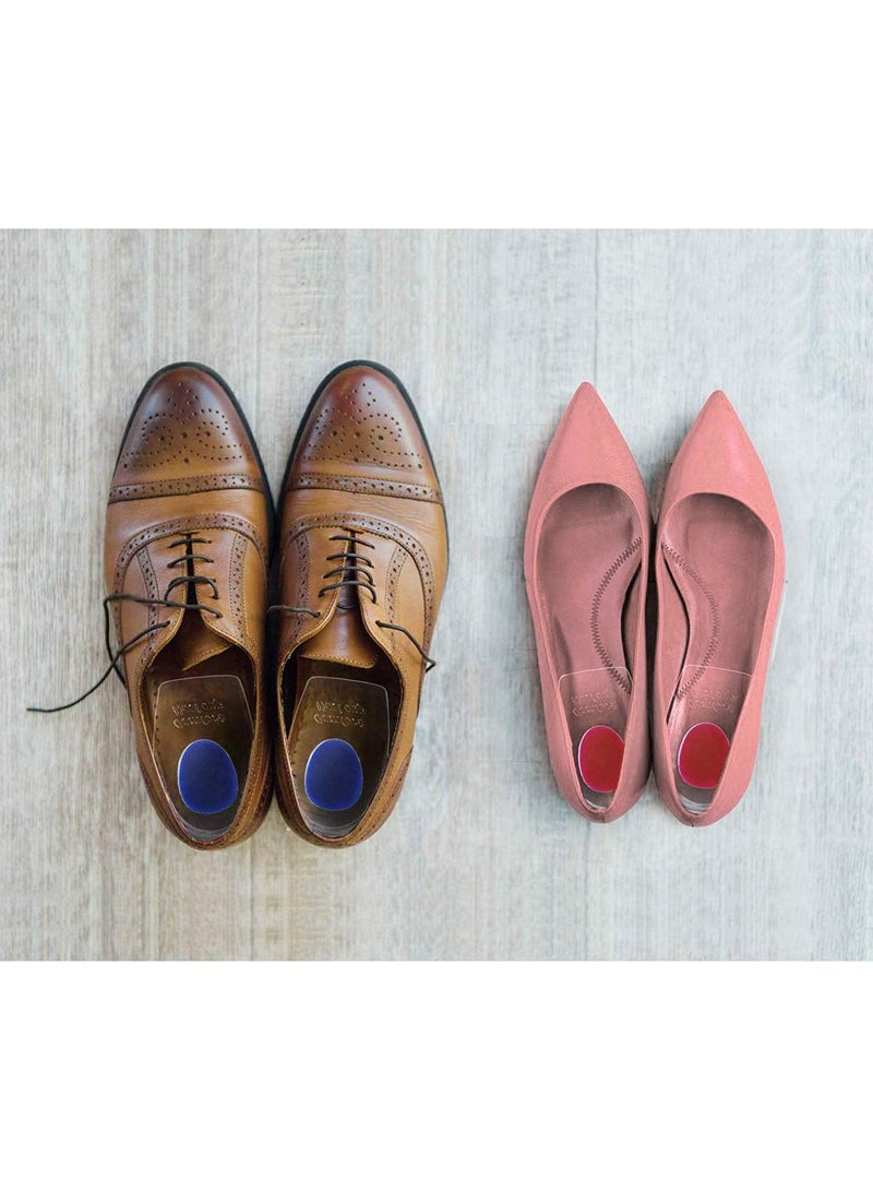 1 Pair Soft Silicone Heel Support Cushion Gel Shock Pad Orthotic Insole for Foot Care - Image 4