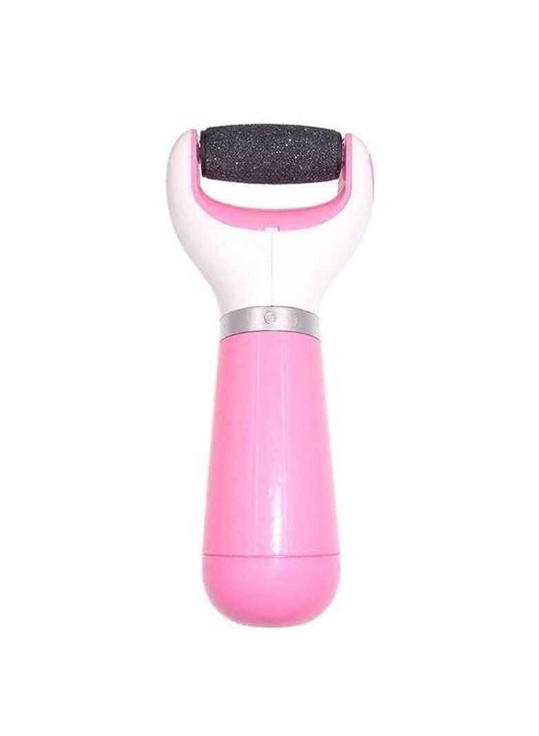 DubaiGallery Rechargeable Dead Skin And Callus Remover With Cable Pink/White - Image 1