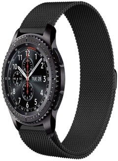 Milanese Loop Mesh Stainless Steel Watch Band With Magnet Lock For Samsung Gear S3 Frontier/Classic