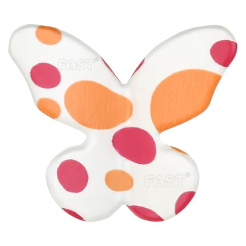FAST Butterfly Colourful Pull Knob Handle for Furniture Cabinet Drawer & Door (4, Multi Bubble) - Image 4